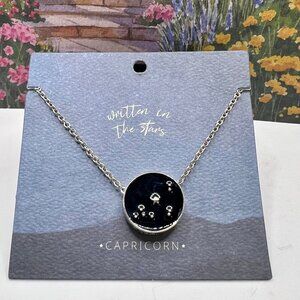 Elsie & Zoey Capricorn Zodiac Necklace